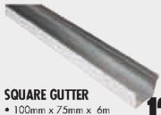 Square Gutter-100mmx75mmx6m