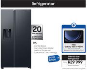 Samsung 617L Side By Side Refrigerator RS64DG53R3B1FA