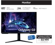 Samsung 27" Odyssey G3 G30D FHD 180Hz Gaming Monitor LS27DG302EAXXA