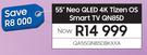 Samsung 55" Neo QLED 4K Tizen OS Smart TV QN85D QA55QN85DBKXXA