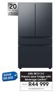 Samsung 630L Bespoke French Door Fridge With Beverage Centre RF29B8600MTFA