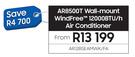 Samsung AR8500T Wall Mount Wind Free 12000 BTU/H Air Conditioner AR12BSEAMWK/FA