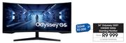 Samsung 34" Odyssey G55T UWQHD 165Hz Gaming Monitor LC34G55TWWPXEN
