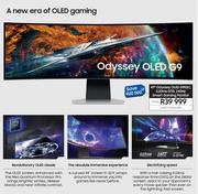 Samsung 49" Odyssey OLED G95SC, 0.03ms GTG, 240Hz Smart Gaming Monitor LS49CG954SUXEN