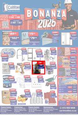 K Carrim Builders Mecca : Bonanza 2025 (22 May - 02 June 2025), page 1