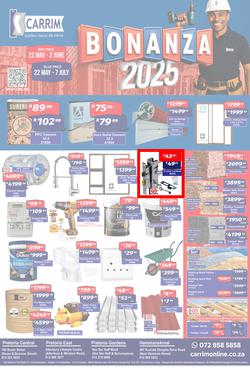K Carrim Builders Mecca : Bonanza 2025 (22 May - 02 June 2025), page 1