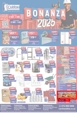 K Carrim Builders Mecca : Bonanza 2025 (22 May - 02 June 2025), page 1