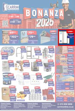 K Carrim Builders Mecca : Bonanza 2025 (22 May - 02 June 2025), page 1