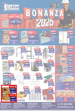 K Carrim Builders Mecca : Bonanza 2025 (22 May - 02 June 2025), page 1