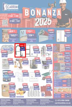 K Carrim Builders Mecca : Bonanza 2025 (22 May - 02 June 2025), page 1