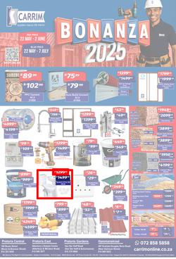 K Carrim Builders Mecca : Bonanza 2025 (22 May - 02 June 2025), page 1