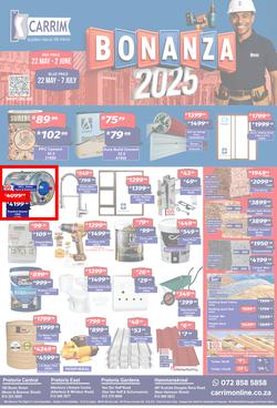 K Carrim Builders Mecca : Bonanza 2025 (22 May - 02 June 2025), page 1