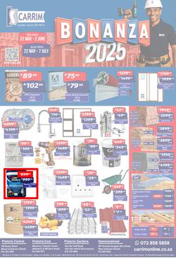 K Carrim Builders Mecca : Bonanza 2025 (22 May - 02 June 2025), page 1