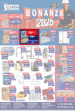 K Carrim Builders Mecca : Bonanza 2025 (22 May - 02 June 2025), page 1