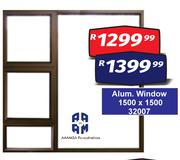 Alum.Window 1500 x 1500 32007