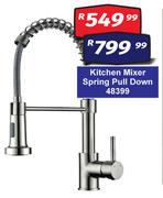 Kitchen Mixer Spring Pull Down 48399