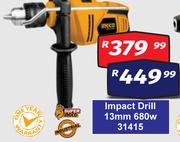 Impact Drill 13mm 680W