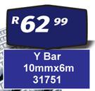 Y Bar 10mm x 6m 31751