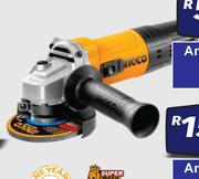 Ingco Angle Grinder 750W 43426