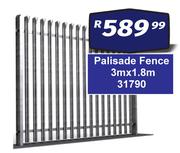 Palisade Fence 3m x 1.8m 31790
