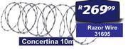 Razor Wire Concertina 10m 31695