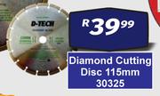 Diamond Cutting Disc 115mm 30325