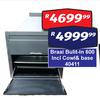 Braai Built-In 600 Incl Cowl & Base