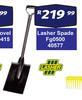 Lasher Spade FG0500 40577