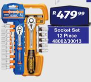Wadfow Socket Set 12 Piece 48002/30013