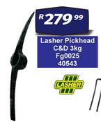 Lasher Pick Head C&D 3Kg FG0025 40543