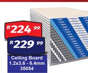 Gyproc Ceiling Board 1.2 x 3.6-6.4mm