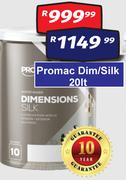 Promac Dim/Silk-20Ltr