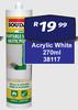 Soudal Acrylic White 38117-270ml