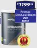 Promac Dim/Low Sheen 48551-20L