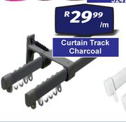 Curtain Track Charcoal-Per m