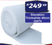 Sisolation Think White 40mm 32474