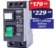 Earth Leakage 63Amp