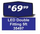 LED Double Fitting 5Ft 35497