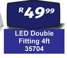 LED Double Fitting 4Ft 35704