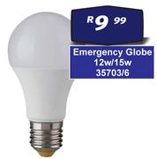 Emergency Globe 12W/15W 35703/6