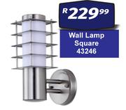 Wall Lamp Square 43246