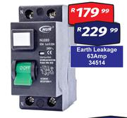 Earth Leakage 63 Amp 34514