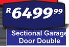 Sectional Garage Door Double