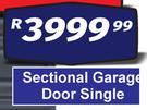 Sectional Garage Door Single