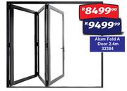 Alum Fold A Door 2.4m 32384