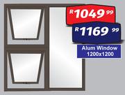 Alum Window 1200 x 1200