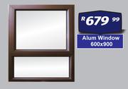 Alum Window 600 x 900