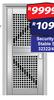 Security Door Stable Silver 32322/47006