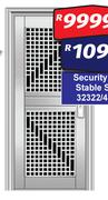 Security Door Stable Silver 32322/47006