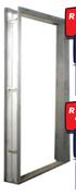 Steel Door Frame Light Duty 32233/34